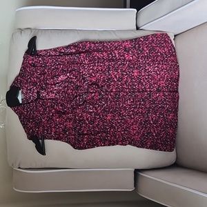 Tahari women's sleeveless Button front top XS